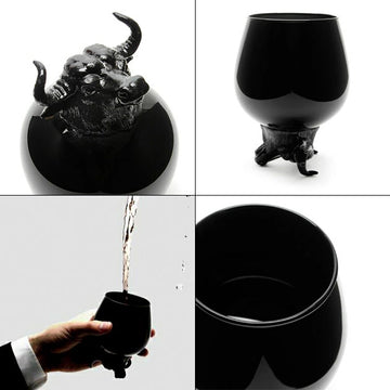 Animal Wine Glass - Bear
